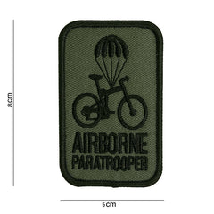 Embleem Stof Paratrooper Verde - Afirmă-ți Spiritul de Elită