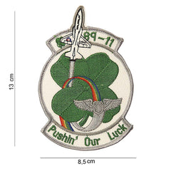 Embleem Stof pushin'our luck #4054 Diversen Tactical - Afișează-ți Atitudinea