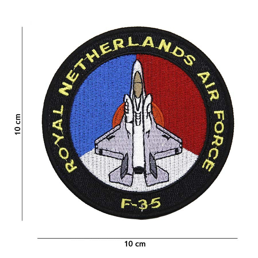 Embleem stof Royal Netherlands Air Force F-35 Diversen - Mândrie Aviatică Autentică