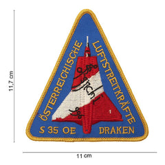 Embleem Stof S 35 OE Draken Diverse - Simbol de Putere Autentic
