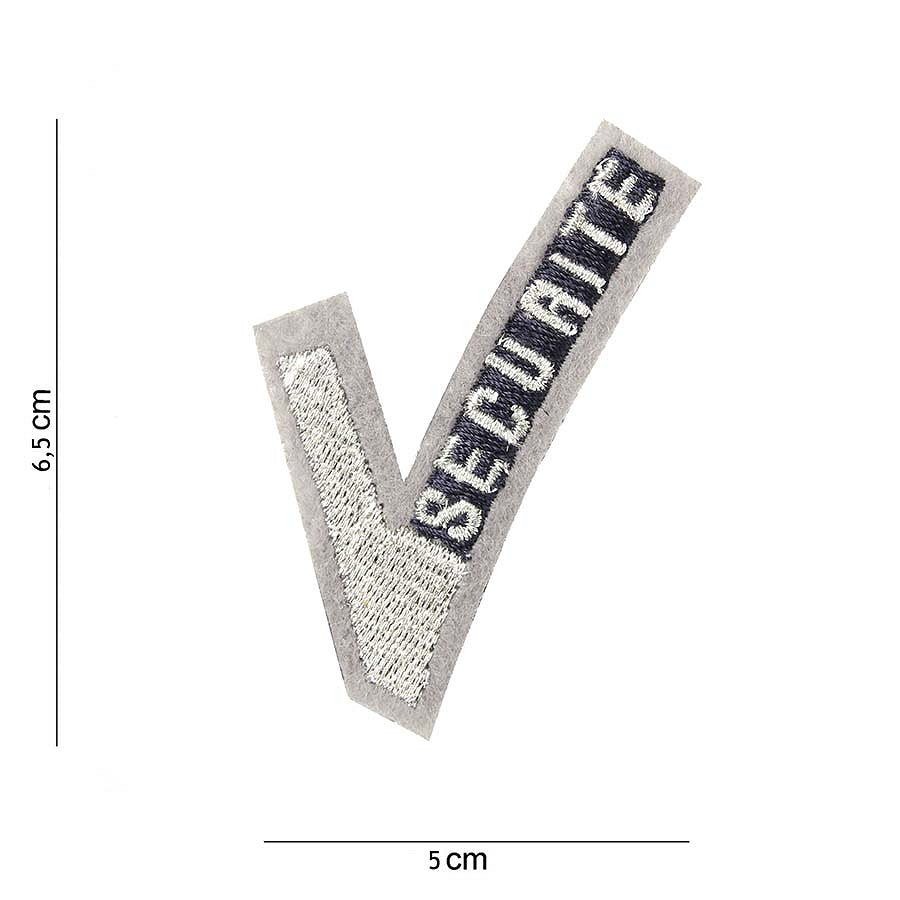 Embleem Stof Securite #5012 - Identificare Profesională