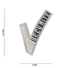 Embleem Stof Securite #5012 - Identificare Profesională