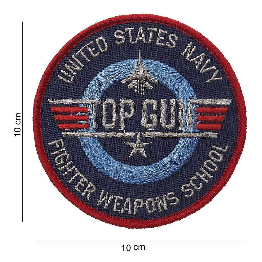 Embleem Stof Top Gun Fighter Weapons School #5024 Diversen - Afirmă-ți Spiritul Elite