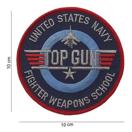Embleem Stof Top Gun Fighter Weapons School #5024 Diversen - Afirmă-ți Spiritul Elite