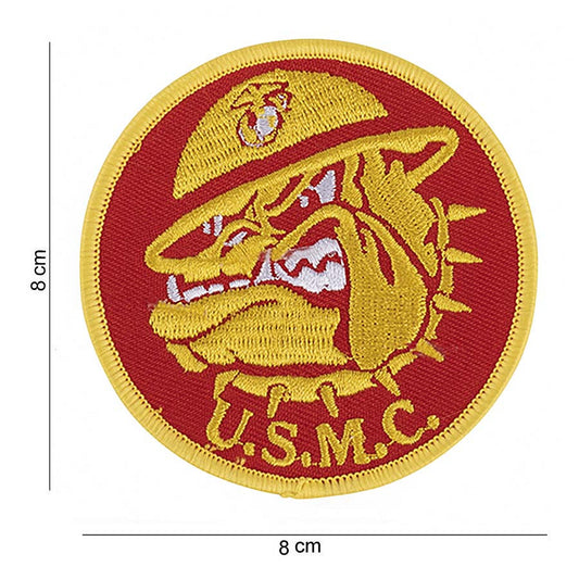 Embleem Stof U.S.M.C. Bulldog #16089 - Simbolul Spiritului de Luptă