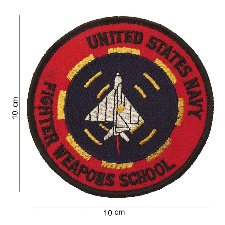 Embleem stof US Navy Fighter Weapons School #4029 Diversen - Poartă Mândria Top Gun