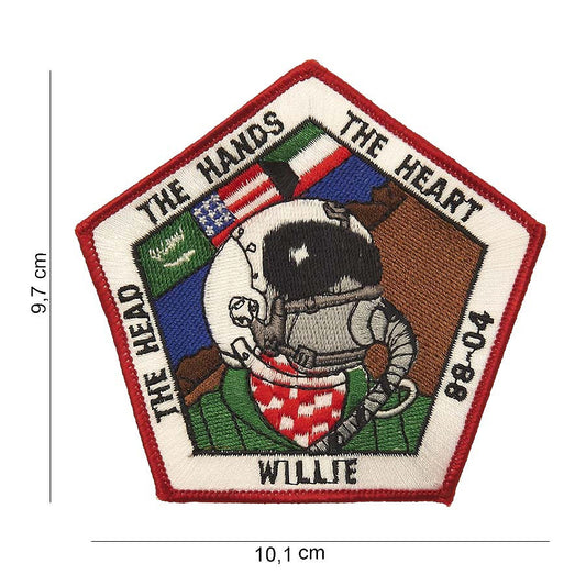 Embleem Stof Willie 88-04 Diversen - Afirmă-ți Identitatea Tactică