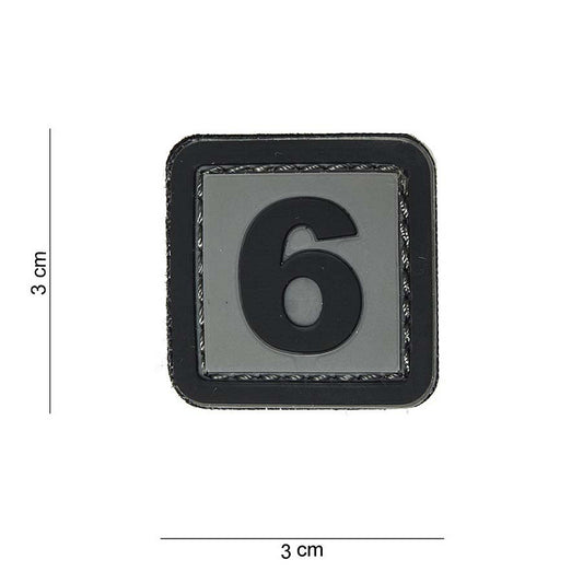 Embleem Tactic 3D PVC 6 #15007 Multi-Color - Recunoaștere Instantanee & Rezistență Maximă