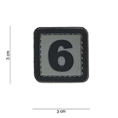 Embleem Tactic 3D PVC 6 #15007 Multi-Color - Recunoaștere Instantanee & Rezistență Maximă