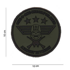 Embleem Tactic 3D PVC Rond Verde 101 INC - Identitate Vizuală Impactantă