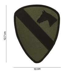 Embleem Tactic Cavalry 1st Div. Verde - Mândrie și Identitate Tactica
