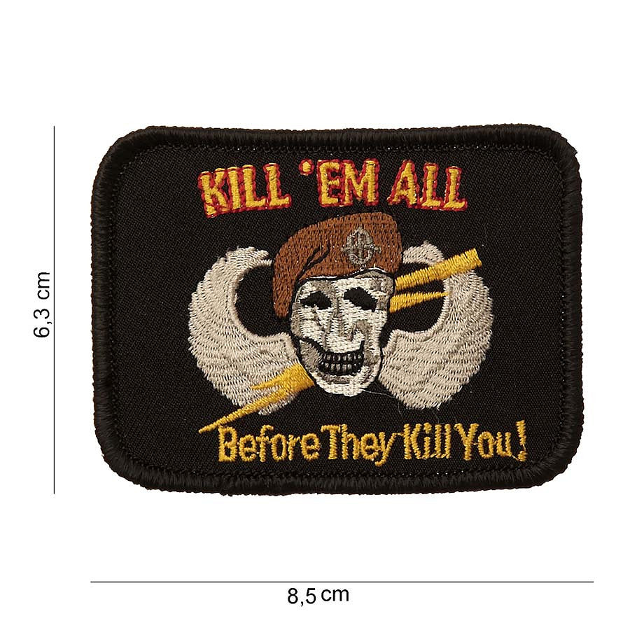 Embleem Tactic Kill'em all #3010 Diverse - Afirmă-ți Atitudinea Fără Compromis