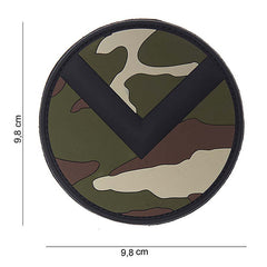 Embleem Tactic Spartaan 3D PVC Shield WDL - Afirmă-ți Liderul Interior
