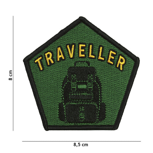 Embleem Tactical Traveller Velcro Diverse - Identitate Imediată, Aderență Supremă