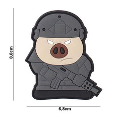Embleem Tactical Varken 3D PVC - Afirmă-ți Identitatea Tactică