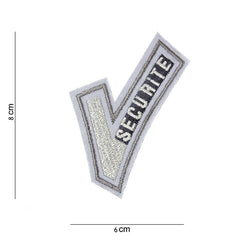 Embleem Tactice Securite Reflectiv #5013 - Vizibilitate Critică și Autoritate sporită