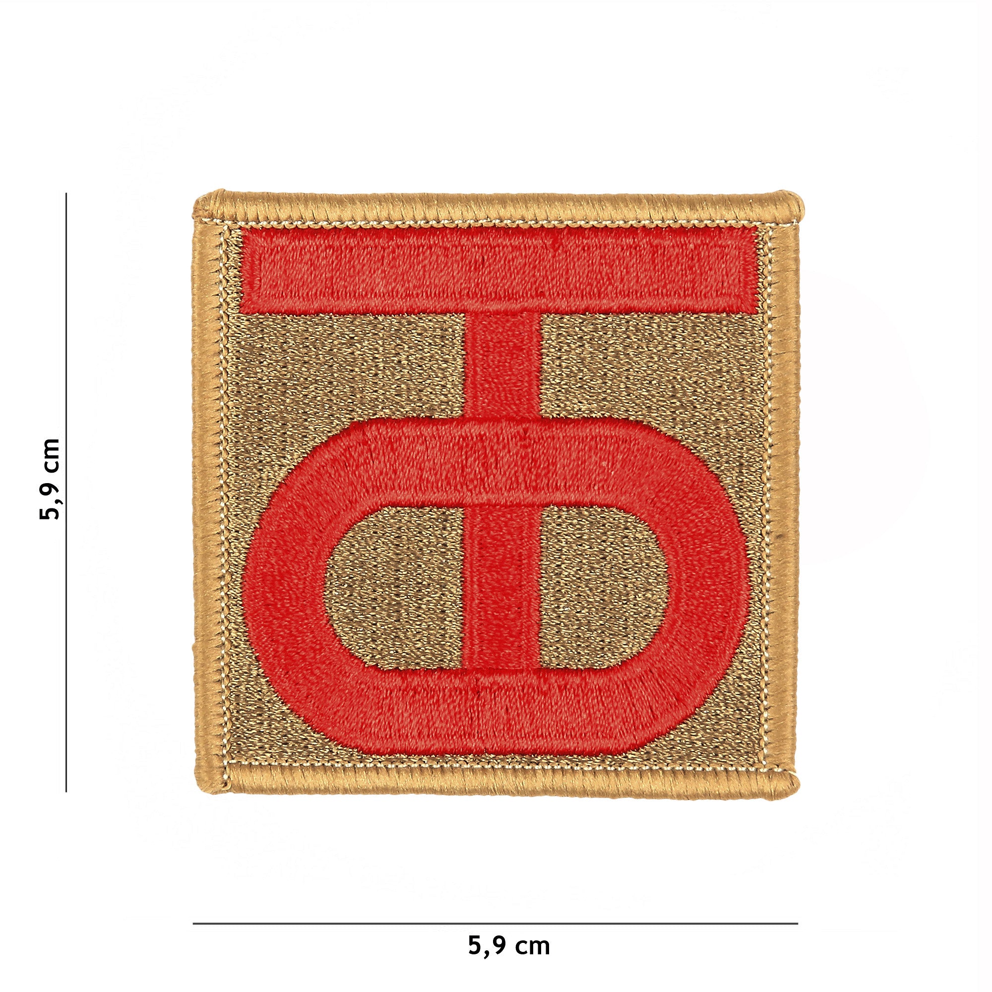 Embleem Textil 90th US Infantry Division WWII Diversen - Omagiu Istoric Autentic