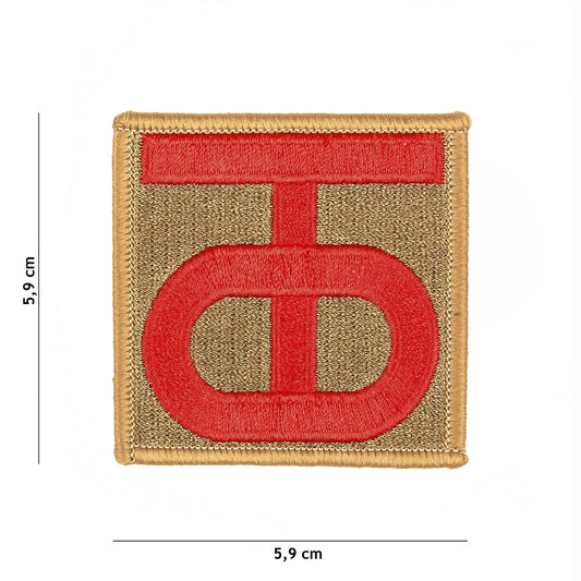Embleem Textil 90th US Infantry Division WWII Diversen - Omagiu Istoric Autentic