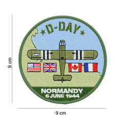 Embleem Textil D-Day Waco #19080 Diversen military-shop.ro - Onorează Eroii și Istoria