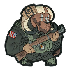 Embleem TF-2215 Airborne Ox Nr. 7 3D PVC - Identitate Tactică De Necontestat