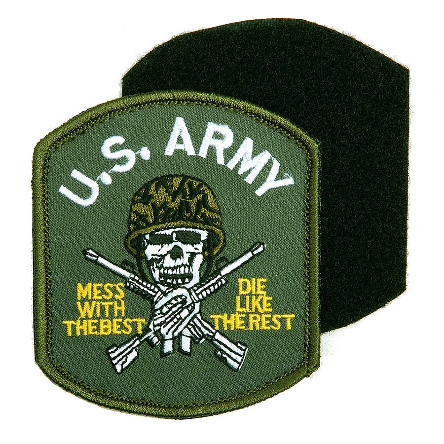 Embleem US Army Doodskop Diversen - Afirmă-ți Spiritul Războinic