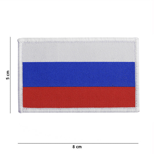 Embleem Vlag Rusia #7133 - Detalii Impecabile, Aderare Autentică