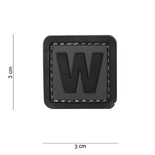 Emblem 3D PVC W #15033 - Personalizare Rezistentă