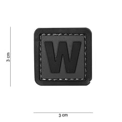 Emblem 3D PVC W #15033 - Personalizare Rezistentă