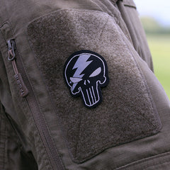 Emblem Punisher Thunder Tactical - Detalii Premium, Mesaj Puternic