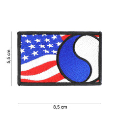 Emblem stof 29th Infantry vlag #19087 Diversen - Afirmă-ți identitatea cu mândrie