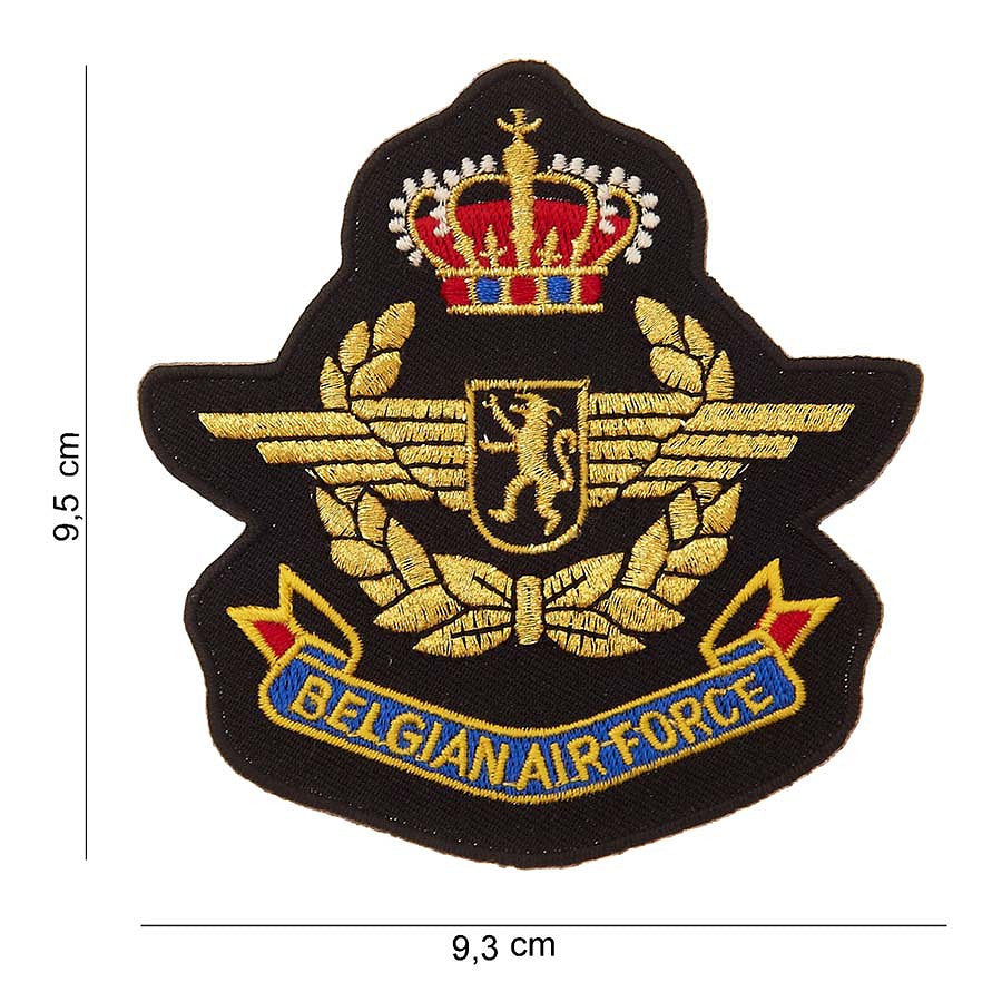 Emblem Stof Belgian Air Force #1003 Diversen - Autenticitate și Spirit Militar