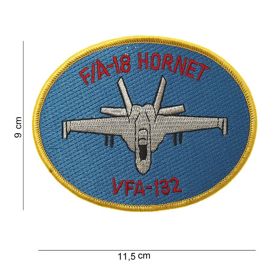 Emblem Stof F/A-18 Hornet VFA-132 Diversen - Simbolul Suprem al Forței Aeriene