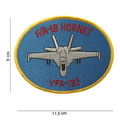 Emblem Stof F/A-18 Hornet VFA-132 Diversen - Simbolul Suprem al Forței Aeriene