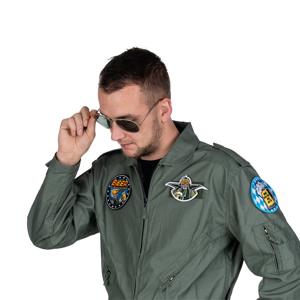 Emblem Velcro Thirsty Pilot - Exprimă-ți Spiritul de Aviator