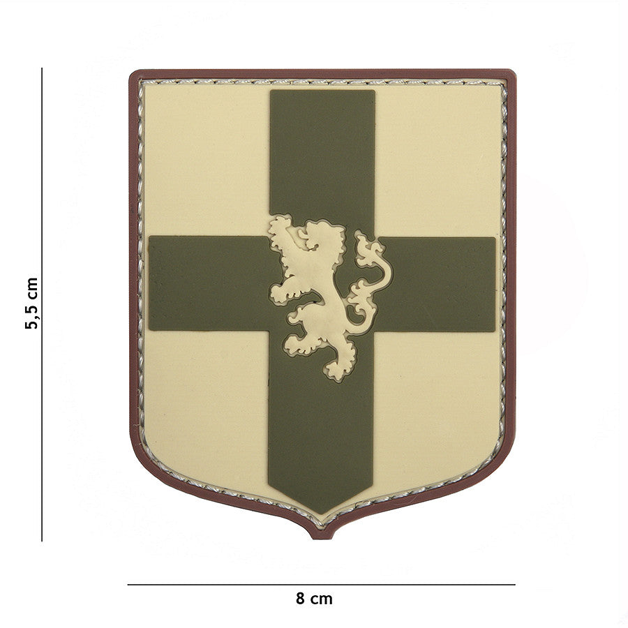 Emblemă 3D Duits Schild Coyote Militară - Identitate Tactică Durabilă