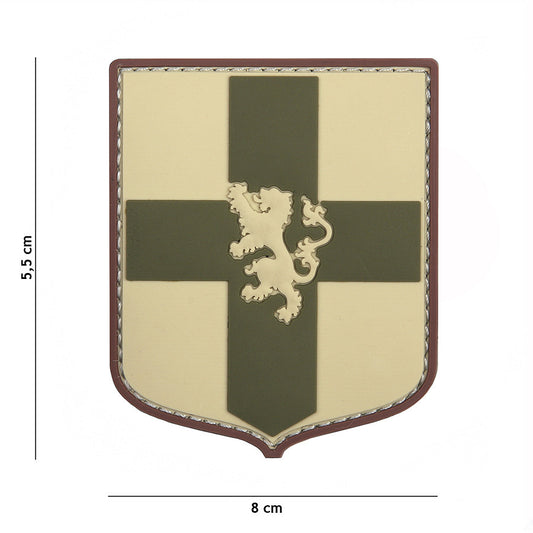 Emblemă 3D Duits Schild Coyote Militară - Identitate Tactică Durabilă