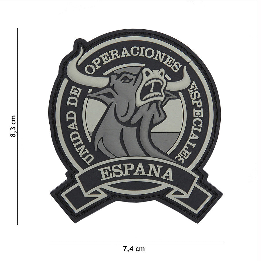 Emblema 3D Espana Gri #1108 - Identitate Fără Compromis