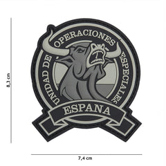 Emblema 3D Espana Gri #1108 - Identitate Fără Compromis