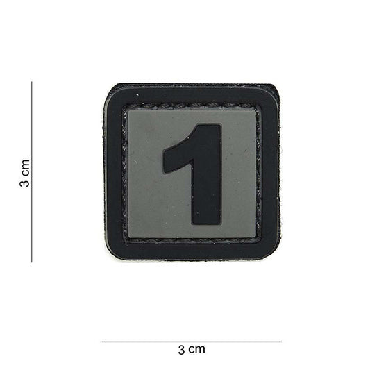Emblema 3D PVC 1 Tactical - Identificare Profesională Rapidă