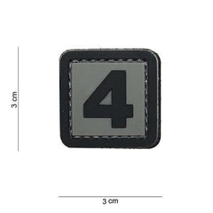 Emblema 3D PVC 4 - Personalizare Tactică de Vârf