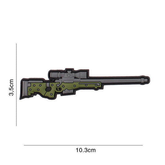 Emblema 3D PVC AI AW-50 - Identificare Tactică Durabilă