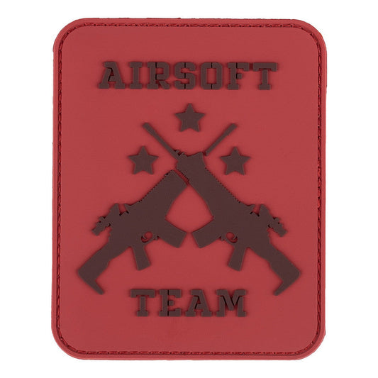 Emblema 3D PVC Airsoft Team Rood #23020 - Identitate Vizibilă și Durabilă