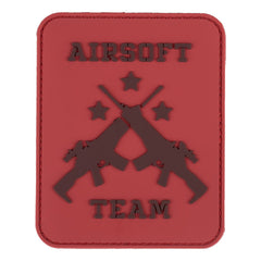 Emblema 3D PVC Airsoft Team Rood #23020 - Identitate Vizibilă și Durabilă