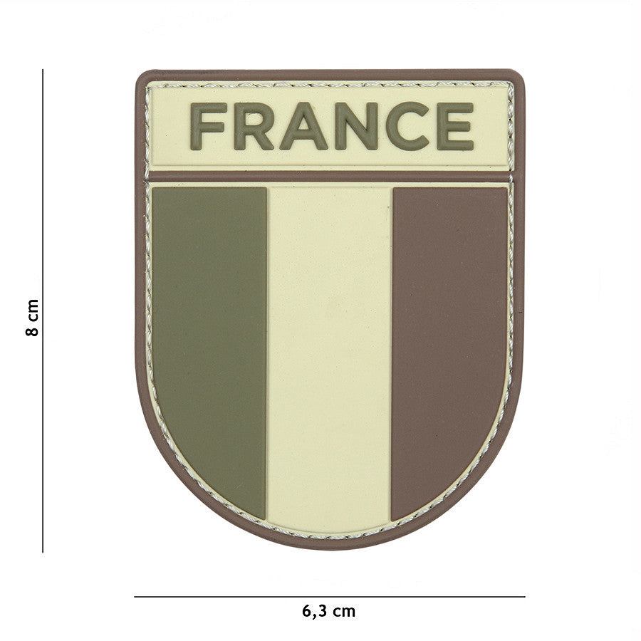 Emblema 3D PVC Armata Franceză - Identitate Tactică Incontestabilă