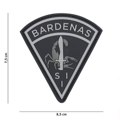 Emblema 3D PVC Bardenas #1105 Negru - Personalizare Tactică Esențială