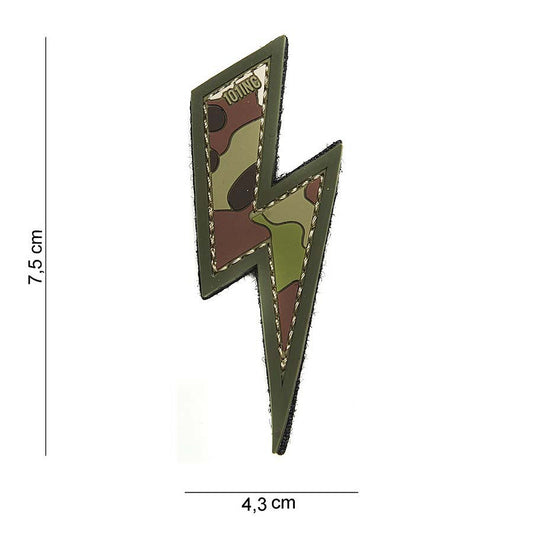 Emblema 3D PVC Bliksem #14086 - Identitate Tactica Instantanee
