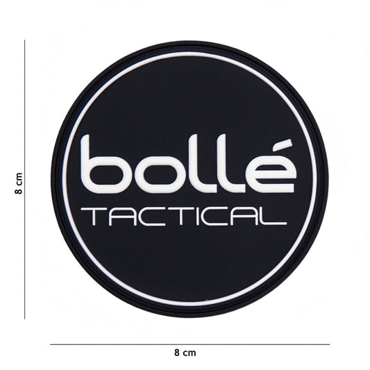 Emblema 3D PVC Bollé Tactical Negru - Personalizare Tactică Superioară