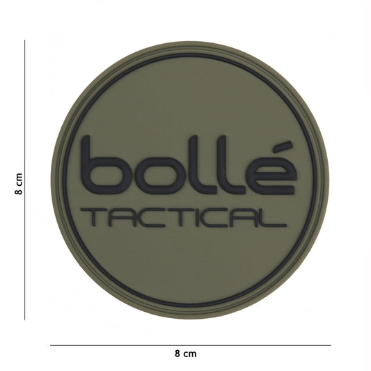Emblema 3D PVC Bollé tactical Verde - Identitate Tactică Distinctivă