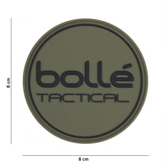 Emblema 3D PVC Bollé tactical Verde - Identitate Tactică Distinctivă