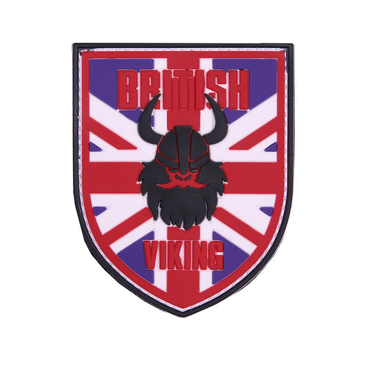 Emblema 3D PVC British Viking #1085 Multi - Afirmă-ți Spiritul Războinic